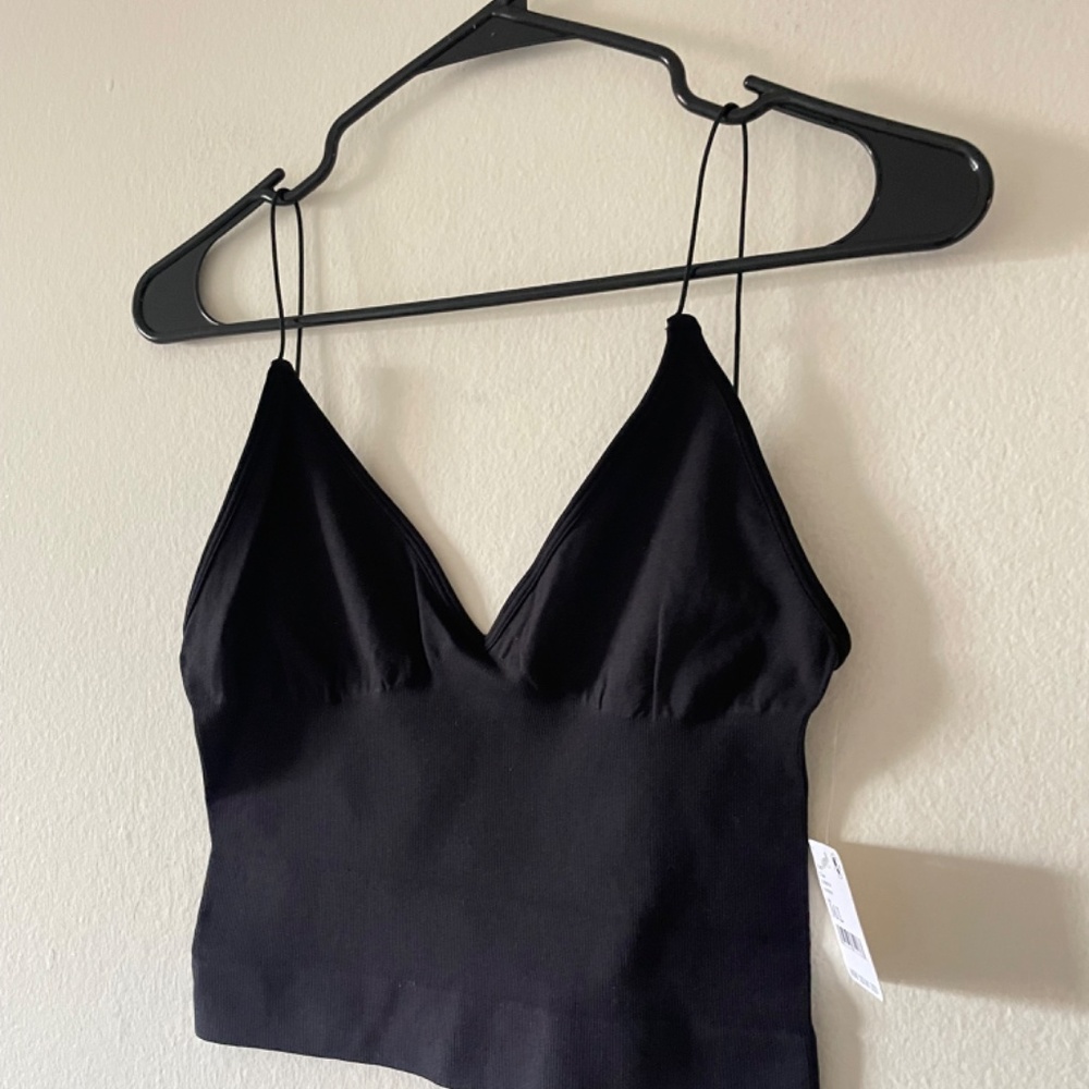 Free people Top Tanks black Size M/L NWT - Picture 4 of 7